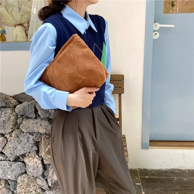 sac à cosmétiques de voyage en velours côtelé, sac de rangement de maquillage portable, sacs à main pour femmes, grande capacité, fermeture éclair, organisateur de maquillage, pochette de rangement
