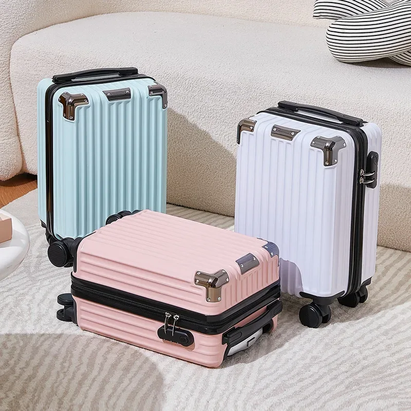 valise de 16 pouces à la mode 2025, nouveau style, petite mallette de transport légère, boîtier de chariot
