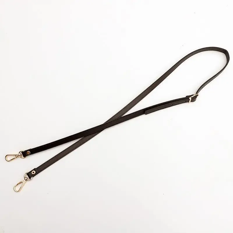 sacs à bandoulière en cuir pu, sangle de bricolage réglable, ceintures de sac à main noir, sangle de remplacement, accessoires de sac à bandoulière