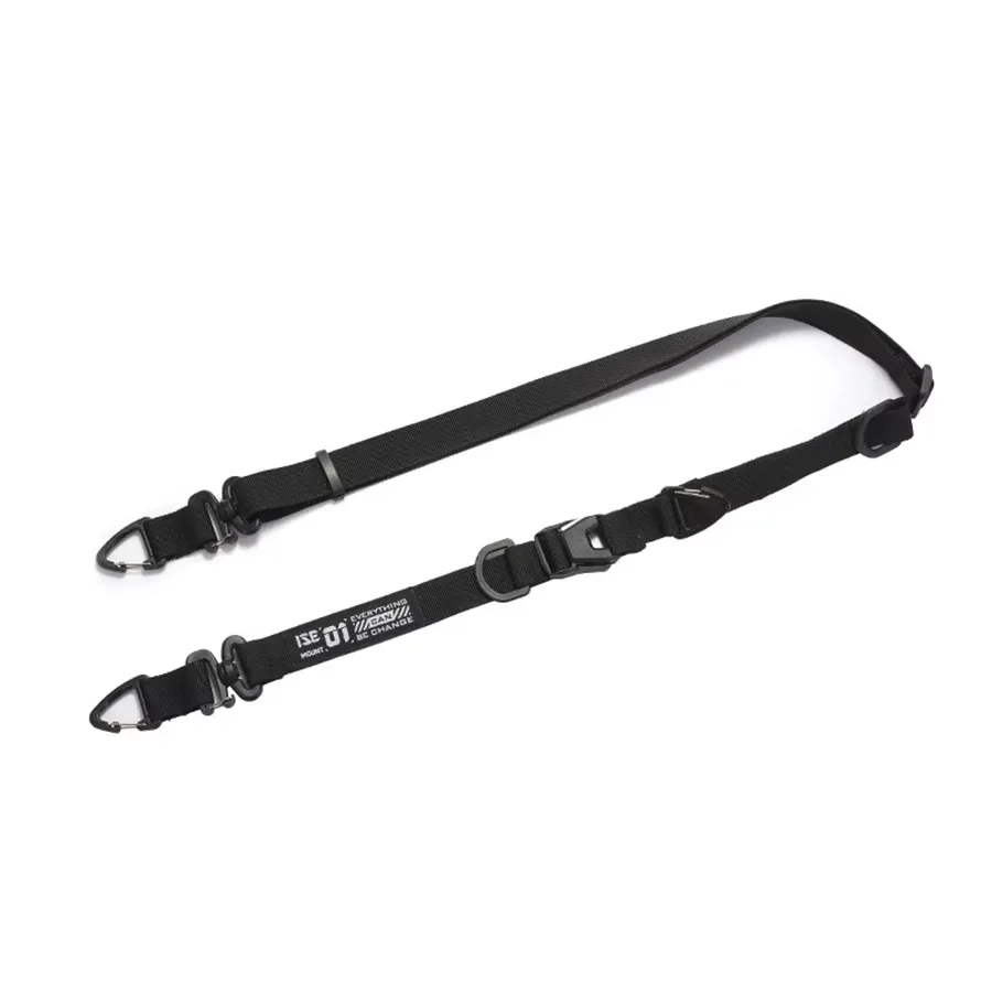 sangle de sac à dégagement rapide pour camping en plein air avec anneau de suspension, sangle de sac bandoulière multifonction réglable