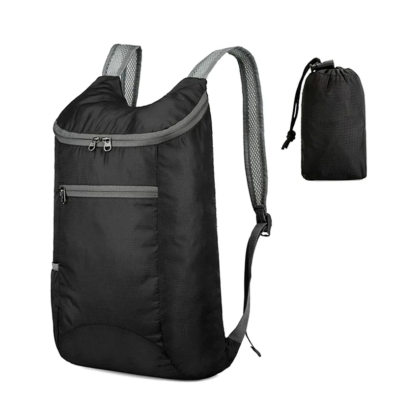 sac à dos pliable étanche pour hommes et femmes, sac de jour de voyage, sac de sport de loisirs, sac de camping portable, sac de randonnée, sac de plein air, grande capacité, unisexe