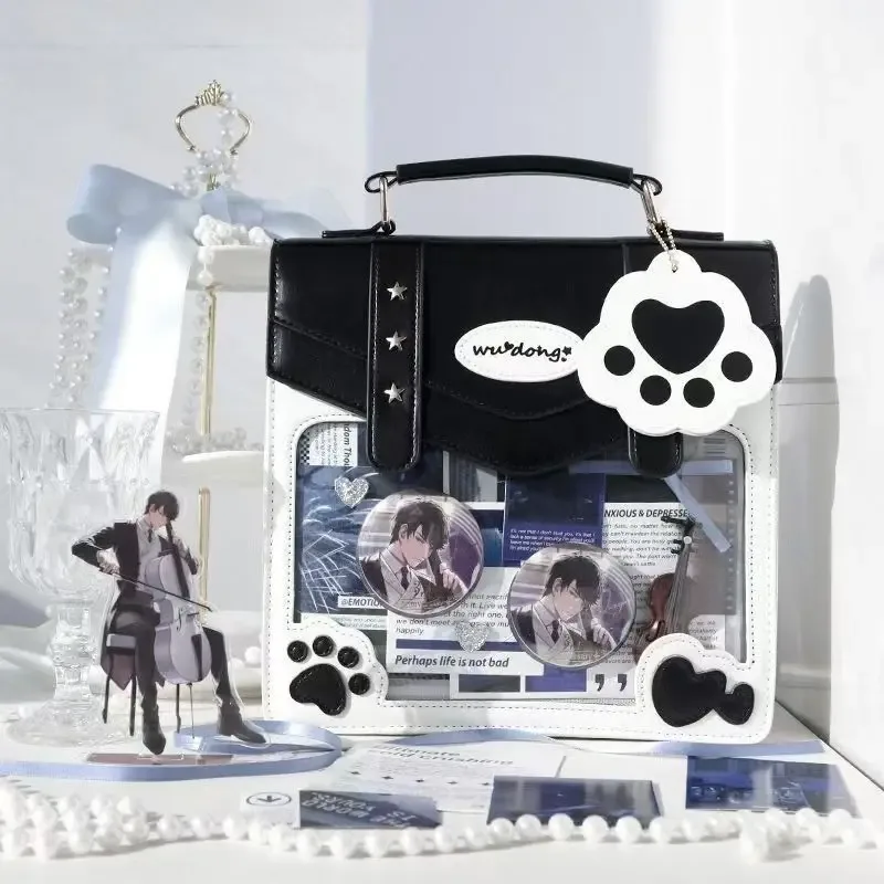 y2k jk uniforme ulzzang sac à bandoulière simple nouvelle mode mignon kawaii ita sac pour les filles sac à dos polyvalent de tous les jours