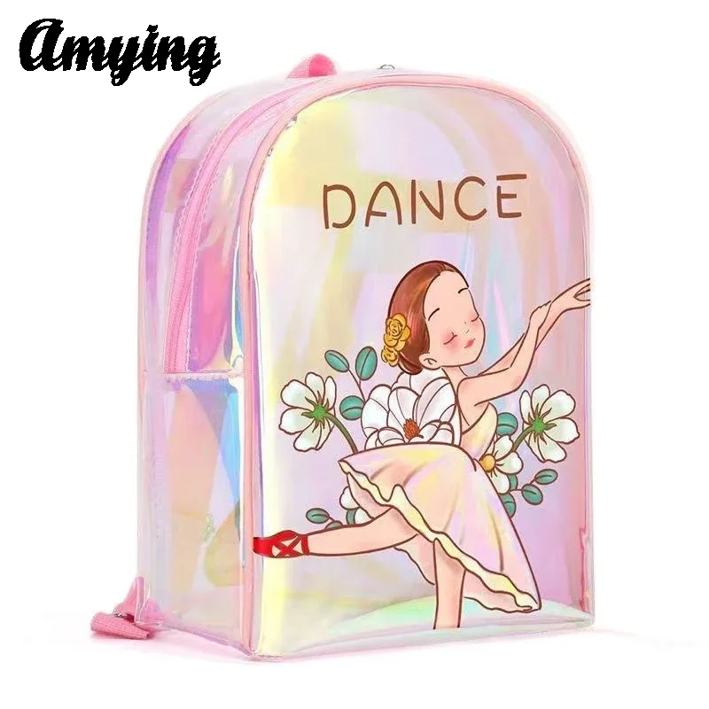 fille bookbag enfants sac à dos enfant laser ballet latin yoga gymnase sport stockage sacs à dos étanche fwash gratuit et résistant à la saleté