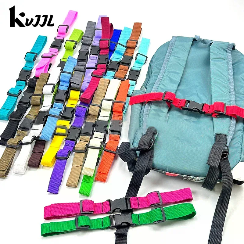 sangle de sac à dos tactique réglable et antidérapante pour sac de poitrine, accessoires de camping et d'extérieur, durable et tendance