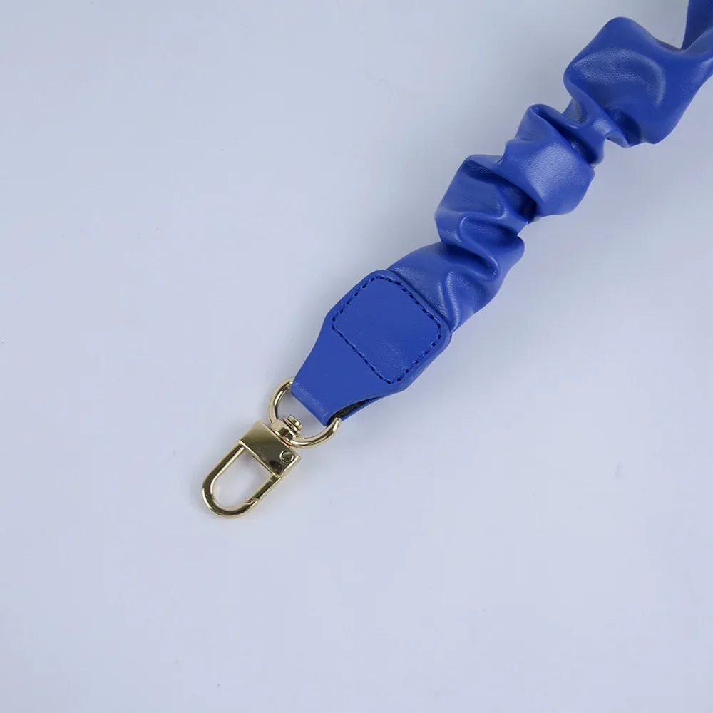 nouveau sac froissé en cuir bretelles plissées courtes longues plis poignées épaule sous les bras sangle remplacements sac à bandoulière accessoires