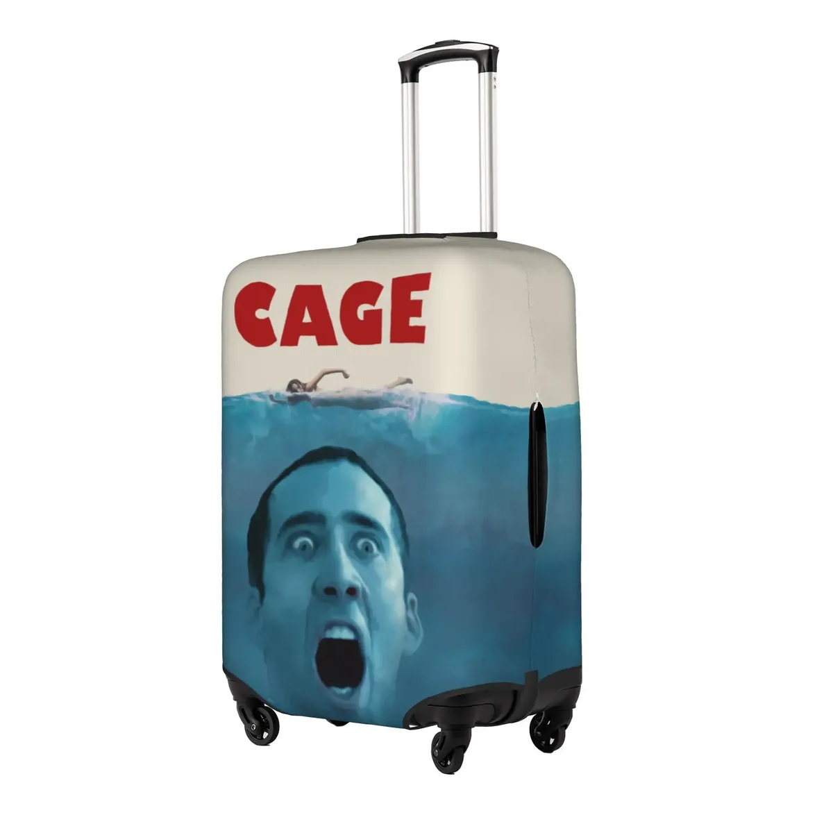 housse de protection élastique pour bagages n-nicolas c-cage, housse de protection pour valise de voyage, convient aux valises de 18 à 32 pouces