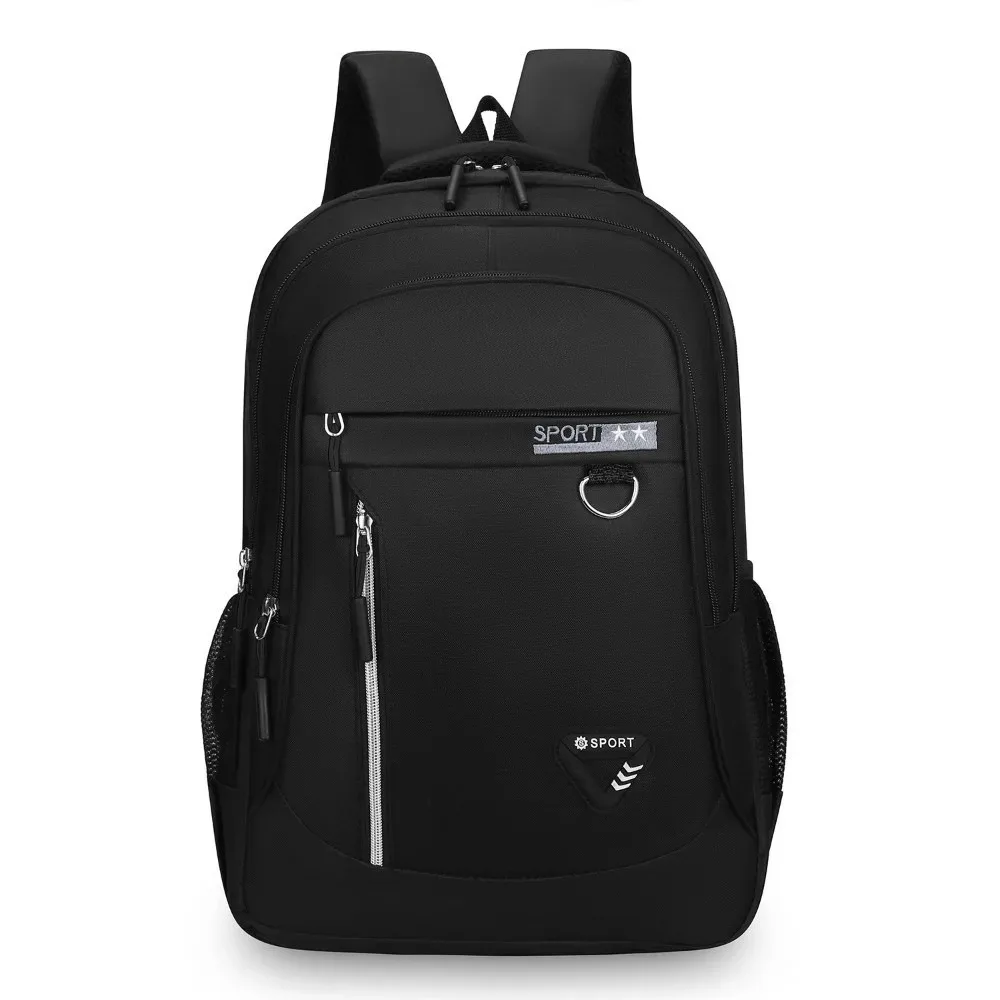 sac à dos unisexe pour étudiants, multi-poches, en nylon, sac à dos de voyage, compartiments multiples, sac à dos professionnel multi-couches