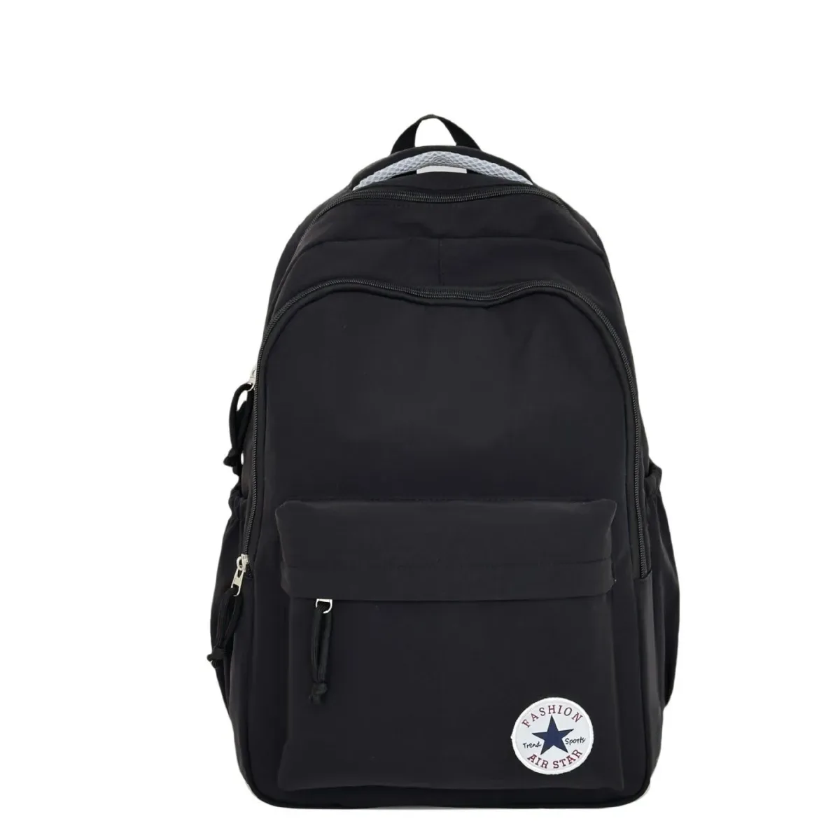 sac à dos décontracté de style universitaire, couleur bonbon, grande capacité, en nylon imperméable, pour l'école, les voyages et les ordinateurs