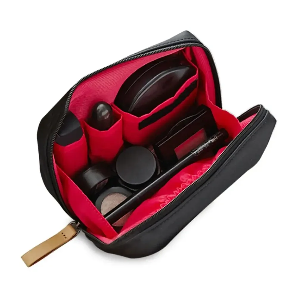 sac de maquillage portable étanche pour femmes, sac à cosmétiques, pochette pour pièces de monnaie, sac de rangement, mini sac de rouge à lèvres, petit sac de toilette, étui de rangement