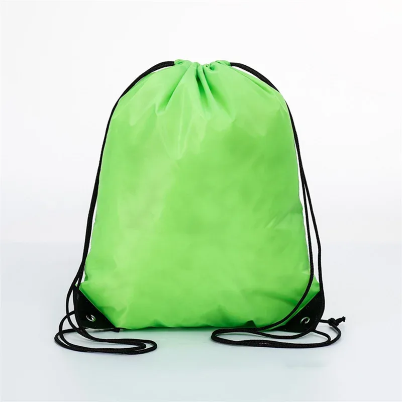 sac à dos à cordon avec bande réfléchissante, 1 pièce, sac à dos à cordon de serrage en vrac pour l'école, le yoga, le sport et les voyages
