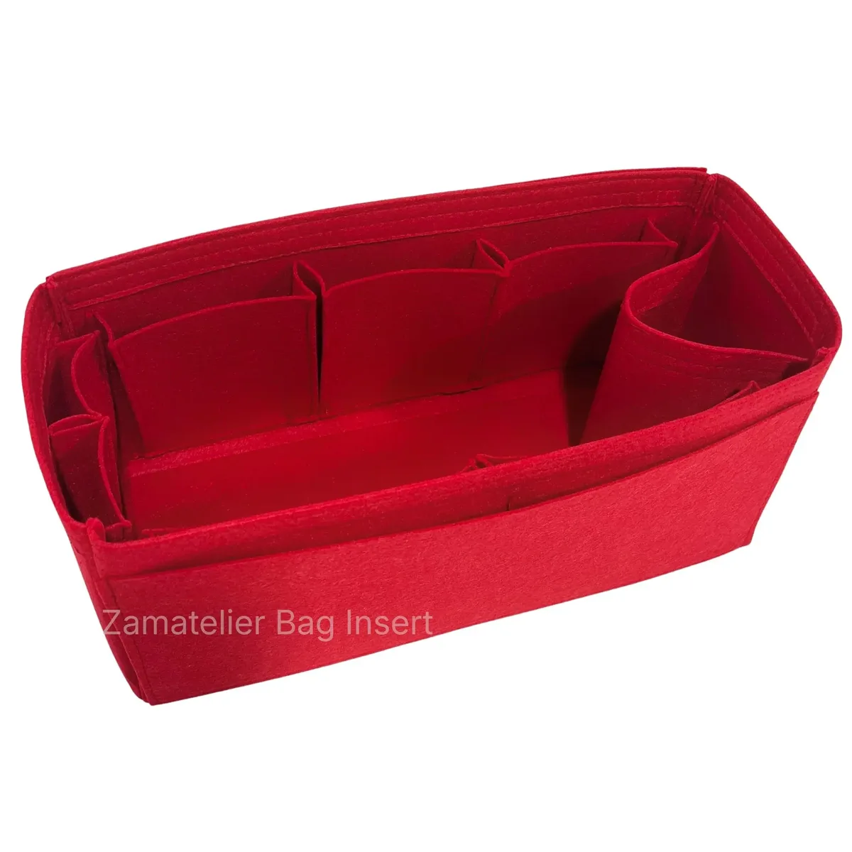 organisateur de sac en feutre pour l.v. keepall 25/35/45/50/55/60, doublure de sac pour sac fourre-tout avec poche zippée, structure de maintien de forme