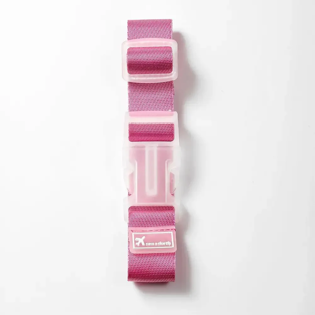 sangles de bagages réglables en nylon pour valises, clip à ressort en métal, ceinture de bagage environnemental pour sacs à main, vêtements de brouette