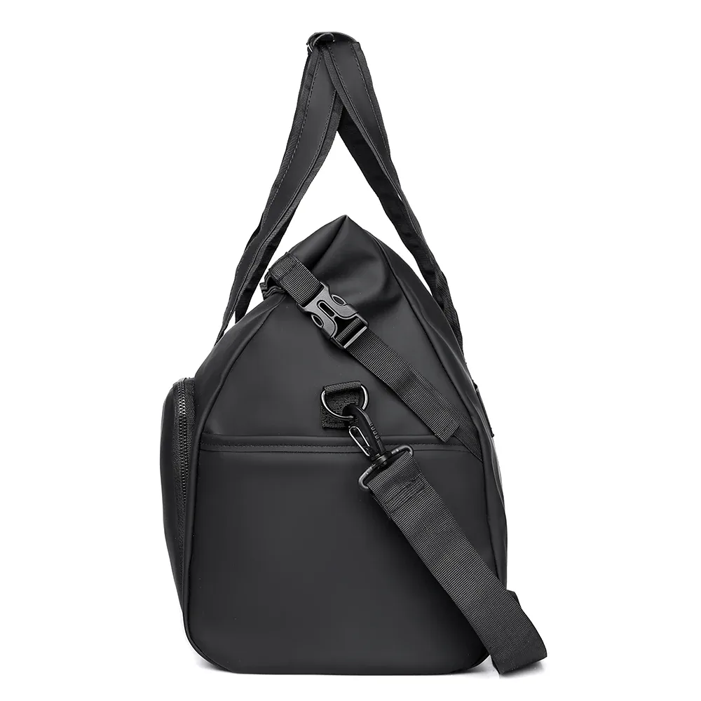 sac de voyage résistant à l'usure de grande capacité, sac à bagages pour courtes distances de 15.6 pouces, cartable pour hommes et femmes, sac de séparation sec et humide