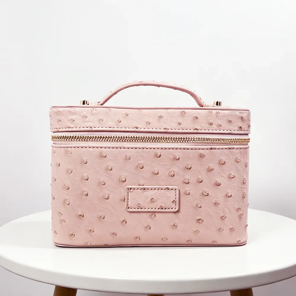 sac de maquillage personnalisable avec initiales pour femmes, grande capacité, lettres personnalisées, trousse de toilette de voyage pour femmes, boîte de rangement pour cosmétiques