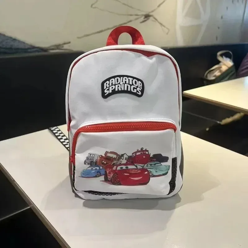 nouveau sac à dos multifonctionnel tendance pour garçon, motif lightning mcqueen, idéal pour l'école et les voyages, imperméable