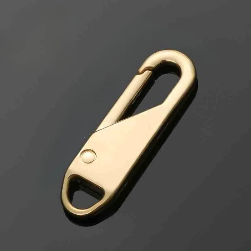 1-10 pièces tirettes de fermeture éclair, réparation instantanée de fermeture éclair, remplacement de boucle de sac, tête de fermeture éclair pour sac de voyage et valise, artisanat de couture diy