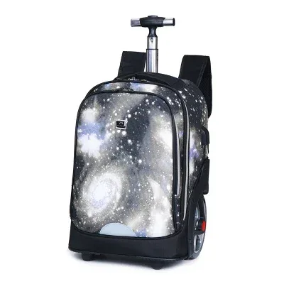sacs à dos à roulettes pour adolescents, sacs à dos scolaires à roulettes pour filles, sacs à dos à port de charge usb, bagages à roulettes