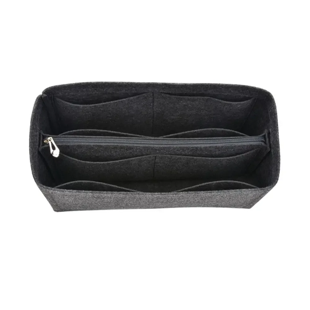 sac à main en feutre de haute qualité, sac d'insertion, support d'organisation, doublure de sac à main, sac de rangement portable, organisateur pour liz visetos