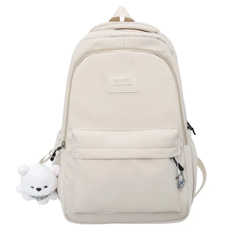 nouveau sac à dos tendance pour femme et homme, grande capacité, imperméable, pour collège, ordinateur portable, école, voyage, fille mignonne, livres, cool