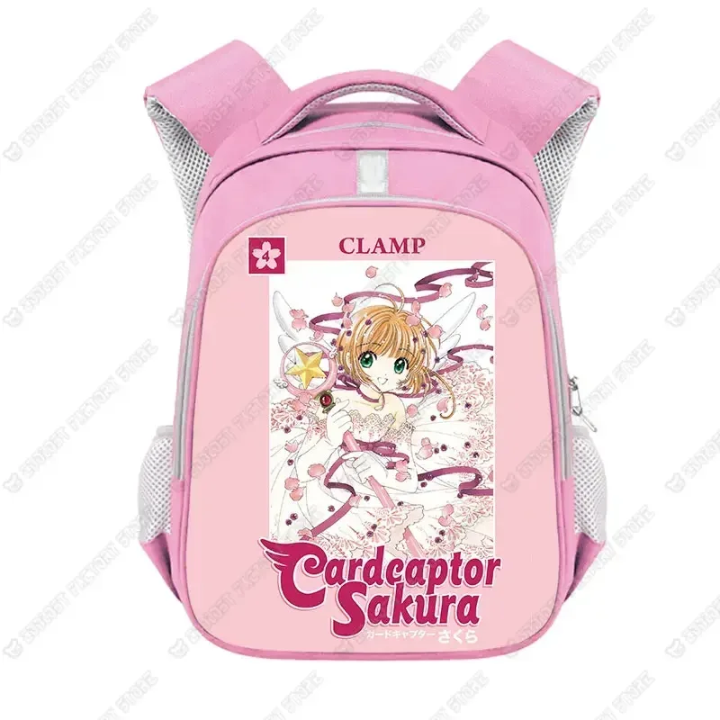 anime anime cardcaptor sakura sac à dos pour adolescente filles enfants sacs d'école femmes sacs à dos d'ordinateur portable enfants maternelle sac cadeau