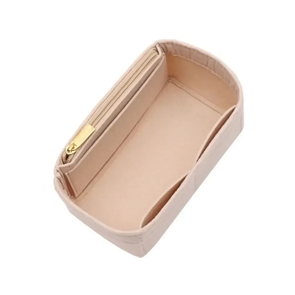 organisateur de sac à main en feutre, insert de rangement portable pour sacs lv nice nano/mini/bb/vanity