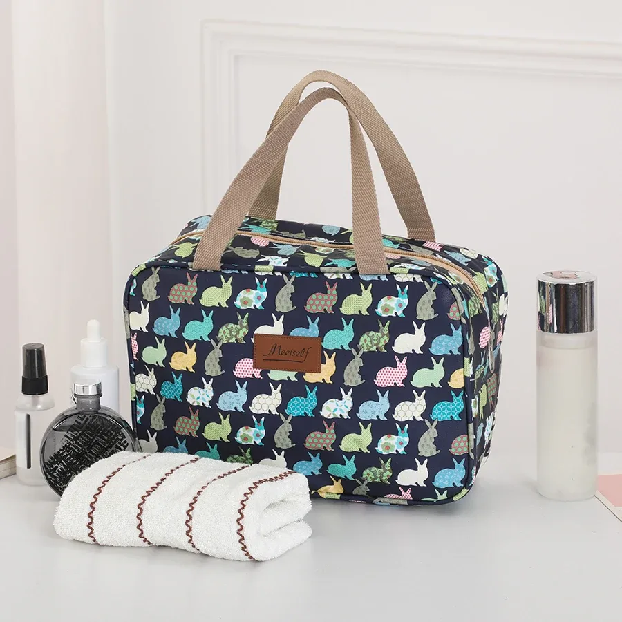 nouveau sac à bagages de voyage de grande capacité avec sac à main étanche imprimé de dessin animé sac de rangement de fournitures de plein air sac à déjeuner