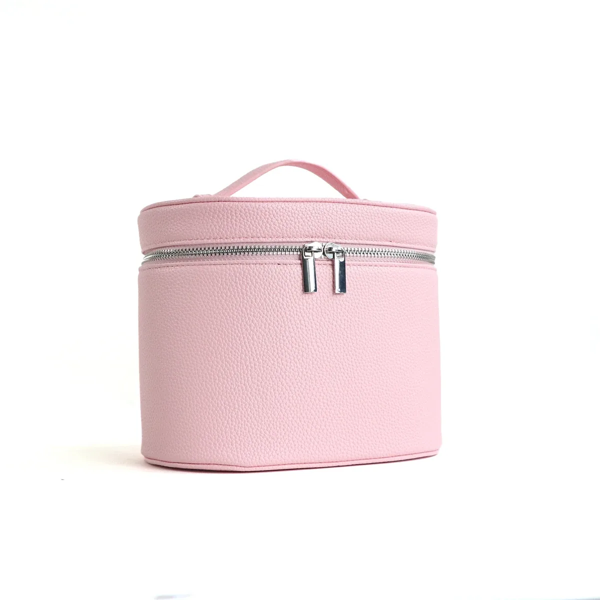 noms et lettres personnalisables, trousse de toilette portable de voyage, boîte à cosmétiques en cuir pu de grande capacité avec boîte de rangement interne