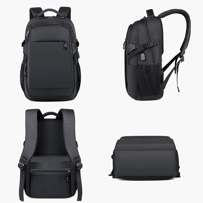 sac à dos de luxe imprimé avec logo, grande capacité pour homme, sacoche d'ordinateur, sac à dos professionnel avec nom d'entreprise et motif d'équipe