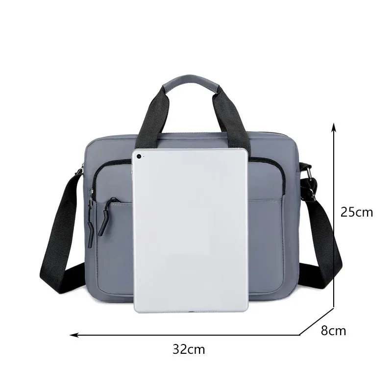 nouveau sac à bandoulière horizontal de grande capacité pour hommes sac de messager porte-documents multifonctionnel simple sac à main de livre a4 sac d'affaires 가