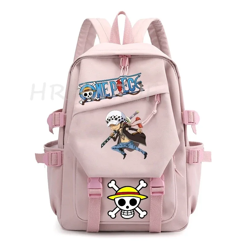 sac à dos one piece anime monkey d luffy, sacs d'école pour filles, sac à dos pour ordinateur portable, pour l'école primaire, usage quotidien