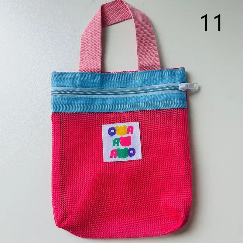 pochette de rangement en maille de nylon avec cordon de serrage, 1 pièce, pochette de voyage et d'activités de plein air polyvalente pour produits numériques, trousse de maquillage