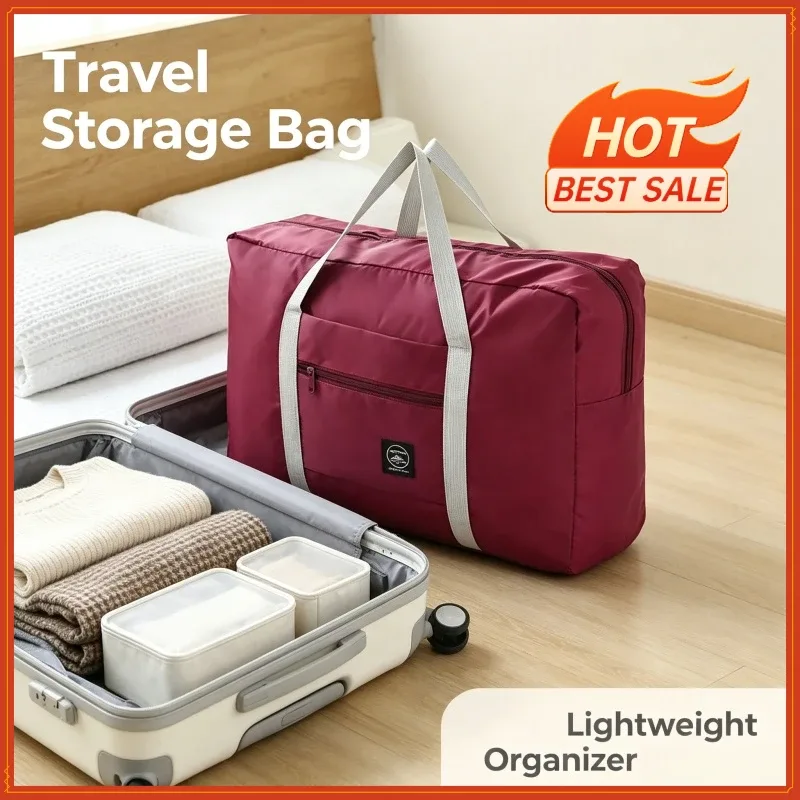 Sac de voyage pliable pour les compagnies aériennes, sac de transport, sac de week-end, sac de nuit, sac de transport pour l'hôpital, sac de sport pour femmes et hommes