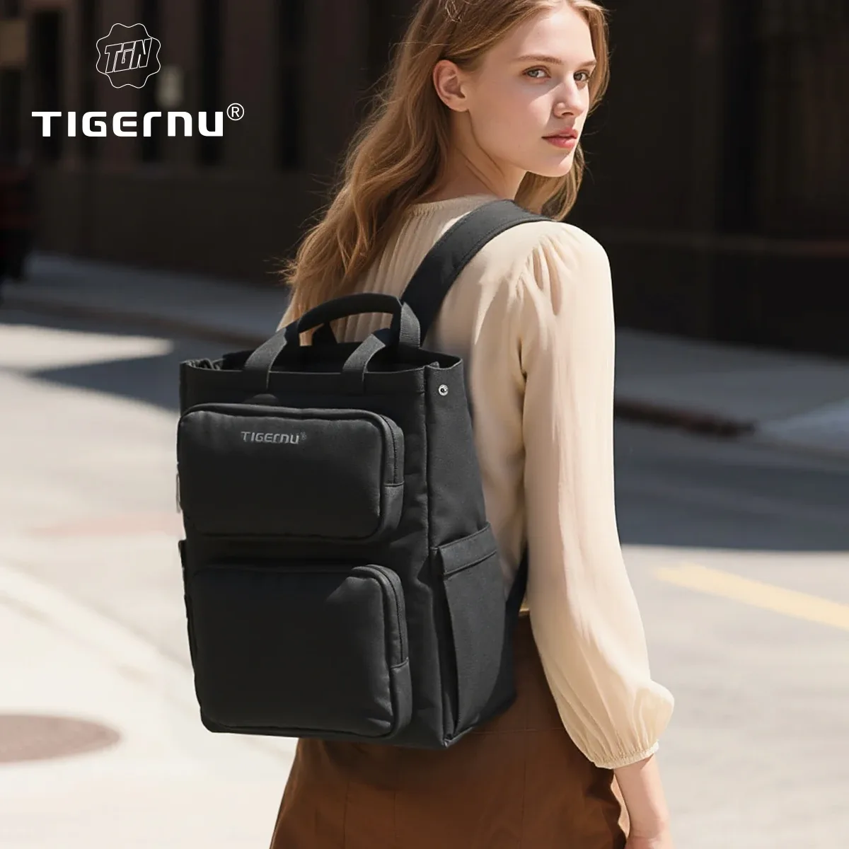 sac à dos tigernu pour femmes, sac à dos d'école tendance, sacs pour filles, sac à dos pour ordinateur portable 15,6 pouces pour femmes, sacs de plein air, sac à dos féminin, sac à main