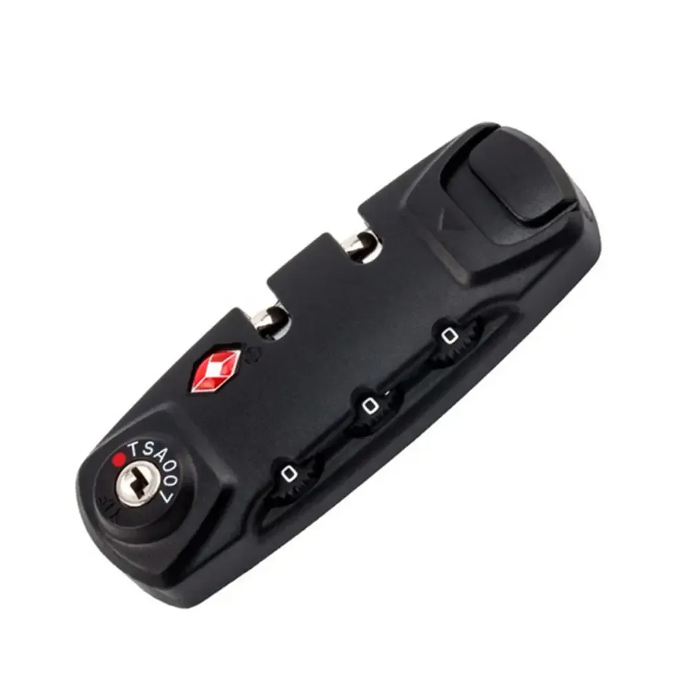 cadenas de sécurité pour sac de voyage, cadenas à combinaison tsa à 3 chiffres, cadenas à câble de sécurité, cadenas pour valise et bagages