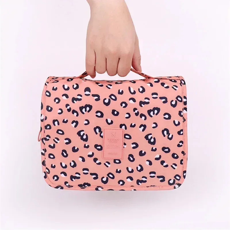 crochet de voyage sac cosmétique femmes sac de maquillage étanche articles de toilette pochette de beauté unisexe salle de bain nécessaire maquillage organisateur de rangement
