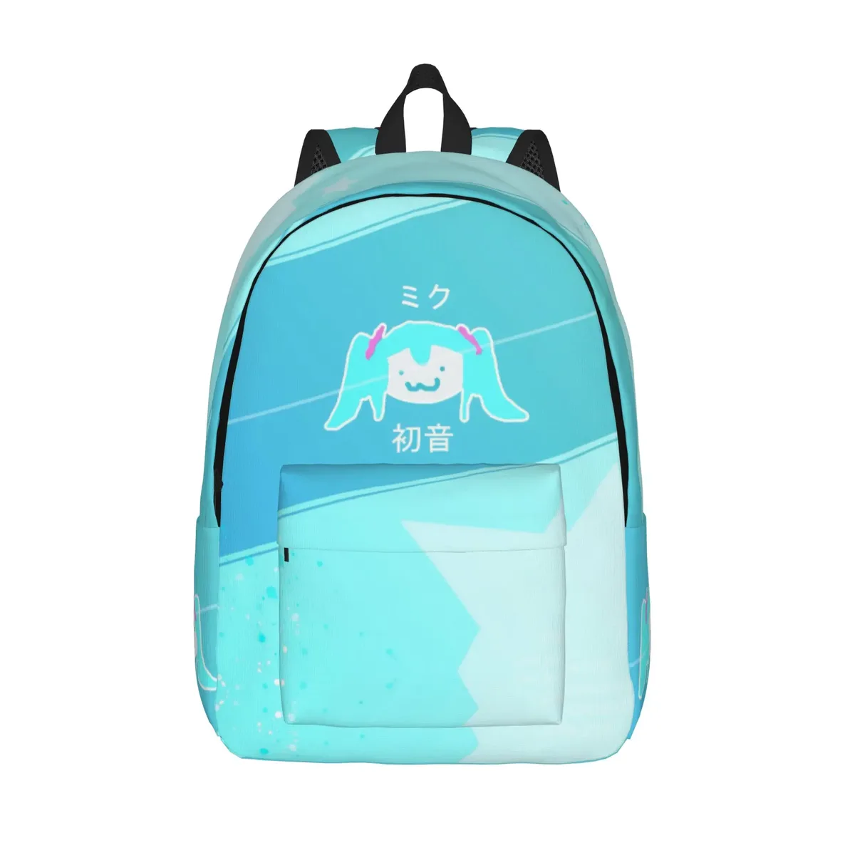 sac à dos hatsune miku pour hommes et femmes, sac à dos décontracté pour étudiants, randonnée, voyage, sac à bandoulière pour l'université, en plein air