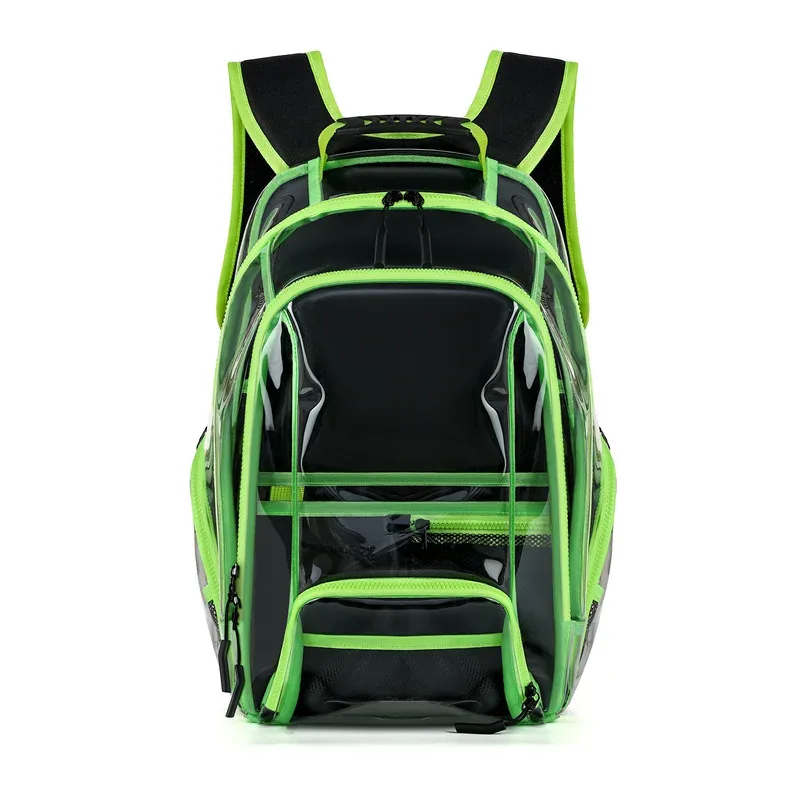sac à dos transparent en pvc pour l'été, imperméable, pour la natation, la plage, la randonnée en extérieur, les concerts, sac à dos tendance avec fenêtre de visualisation