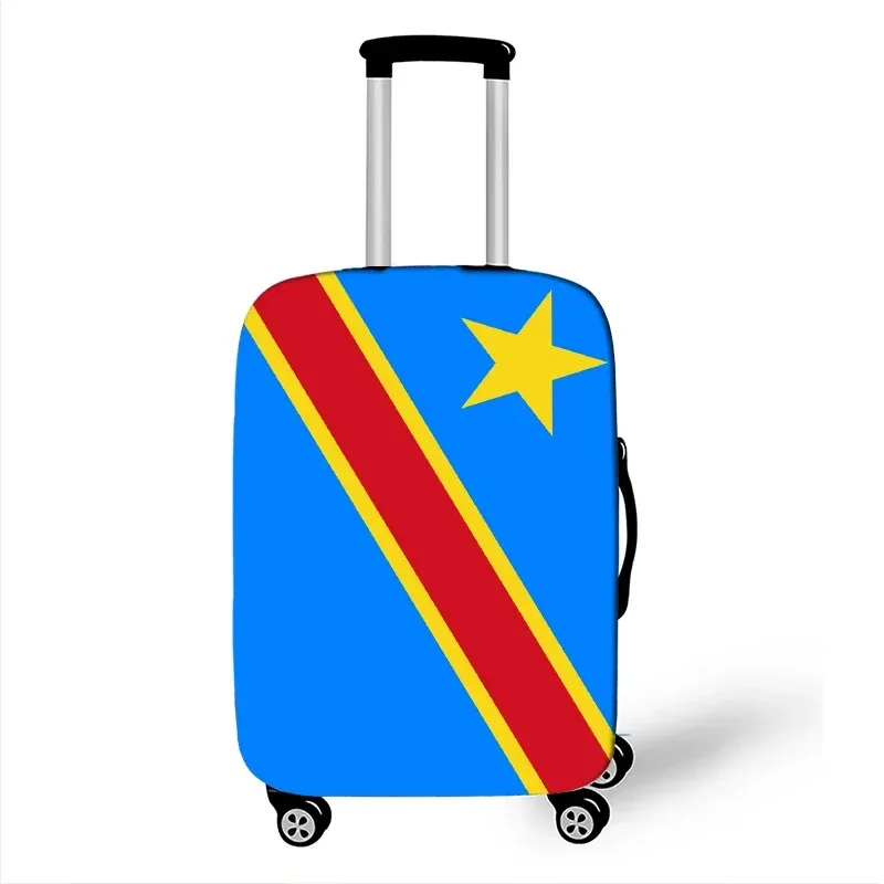 housse de protection pour bagages, drapeau du burundi/zélia, accessoires pour voyage, housses de protection anti-poussière pour valise de 18 à 32 pouces
