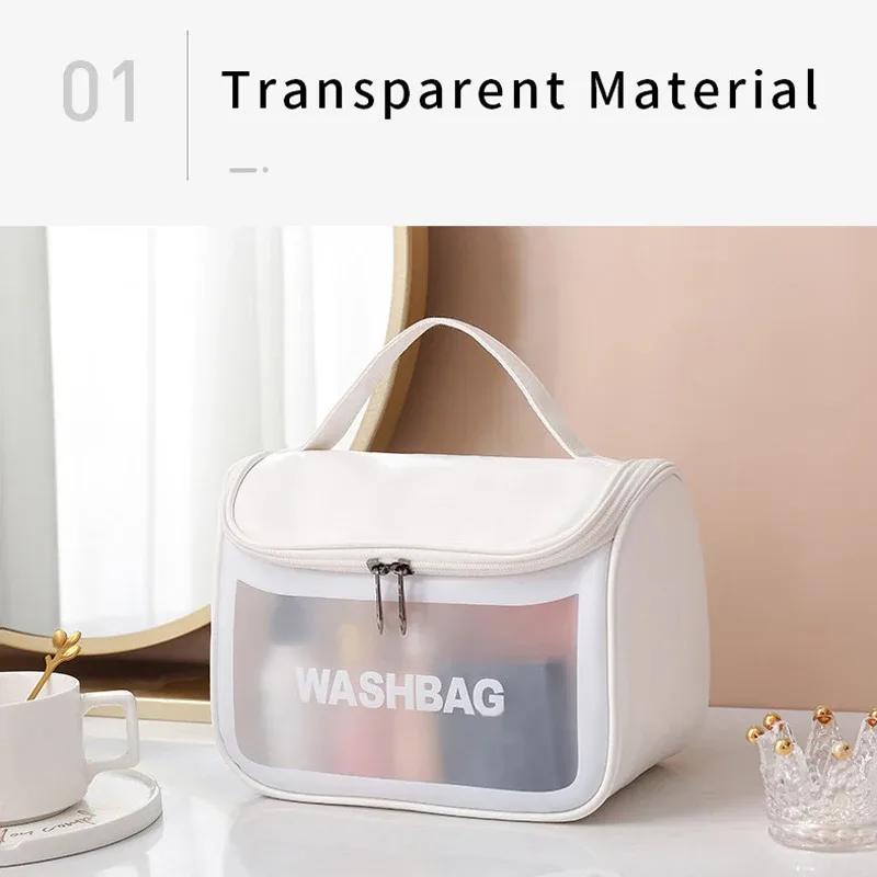sacs à cosmétiques multifonctionnels de voyage portables pour femmes, sac de lavage, sac de natation étanche, sac de rangement de maquillage de grande capacité