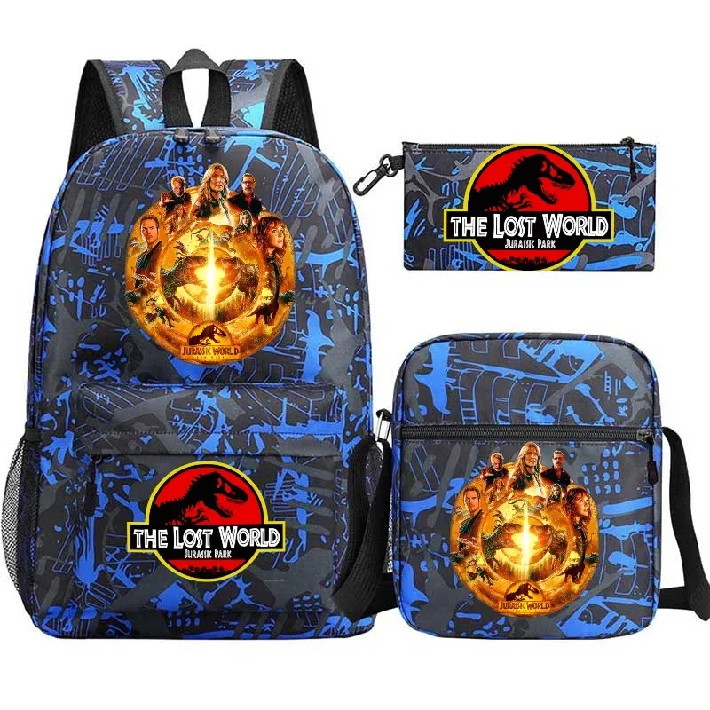 sacs à dos jurassic world park, sac à dos pour étudiants du premier cycle du secondaire, sac à dos de grande capacité pour adolescents, sac à dos de voyage décontracté pour ordinateur portable, mochilas