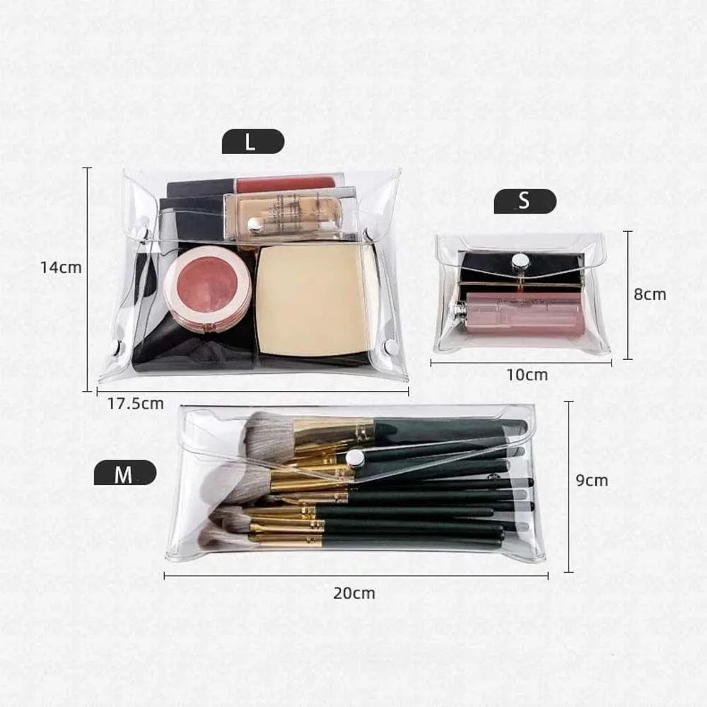 sac de rangement pour bijoux, pochette de lavage, trousse de toilette de grande capacité, sacs de maquillage, trousse à cosmétiques transparente, étuis à cosmétiques