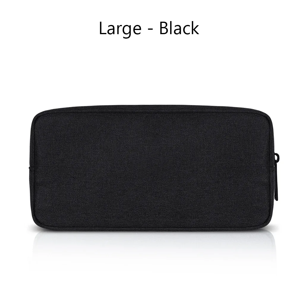 sacs de rangement numériques portables, organisateur de gadgets usb câbles fils chargeur batterie fermeture éclair sac à cosmétiques, étui accessoires