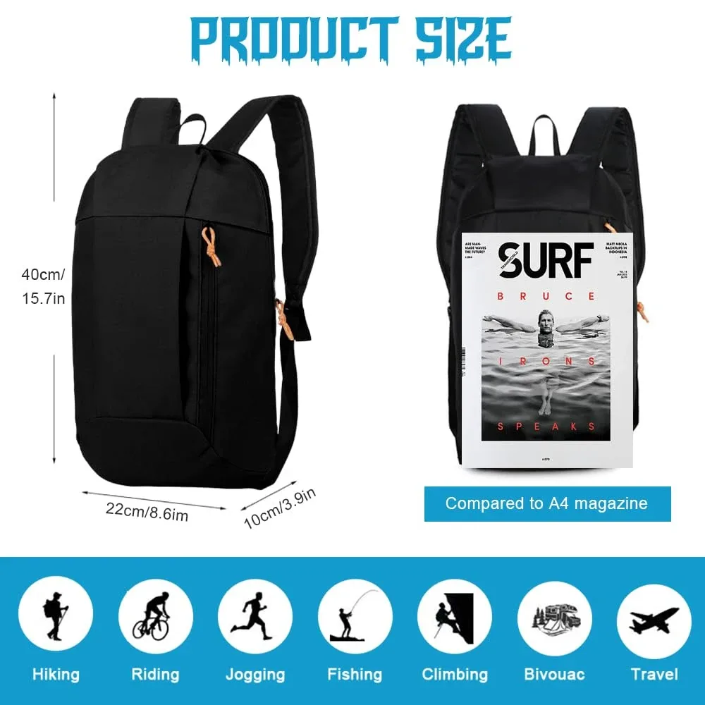 sac à dos de sport léger et compact pour homme et femme, idéal pour la randonnée et le trekking