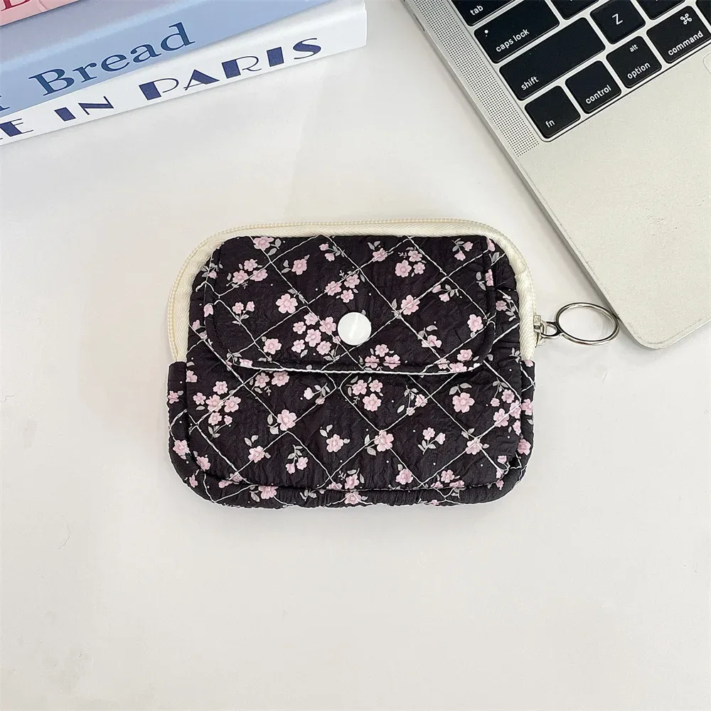 dessin animé mignon petit voyage cosmétique rouge à lèvres écouteur carte portable sac de rangement sac à main femmes cadeau pochette dans les sacs de maquillage organisateur