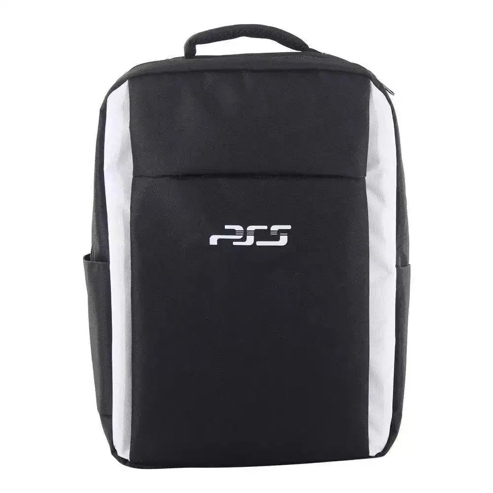 sac à dos pour console ps5, sac de transport ps5 à protection intégrale, sac de rangement ps5 grande capacité pour deux manettes