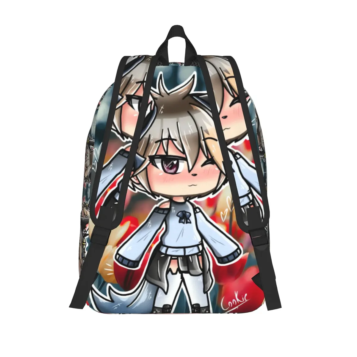 sac à dos gacha life pour jeunes, sac à dos tendance, sacs à dos respirants pour adolescents, sacs à dos pour le lycée, sac à dos personnalisé