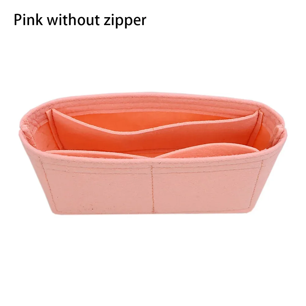 1 pièces multi-poches sac organisateur pour longchamp mini sac sac de rangement le sac de doublure feutre sac à main insérer sac à main doublure sac