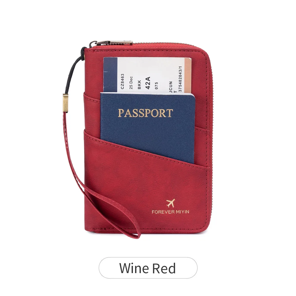 portefeuille de voyage, porte-cartes de crédit, organiseur de passeport, porte-espèces, sac à documents, sac à main multifonction, pochette de voyage, sac de rangement