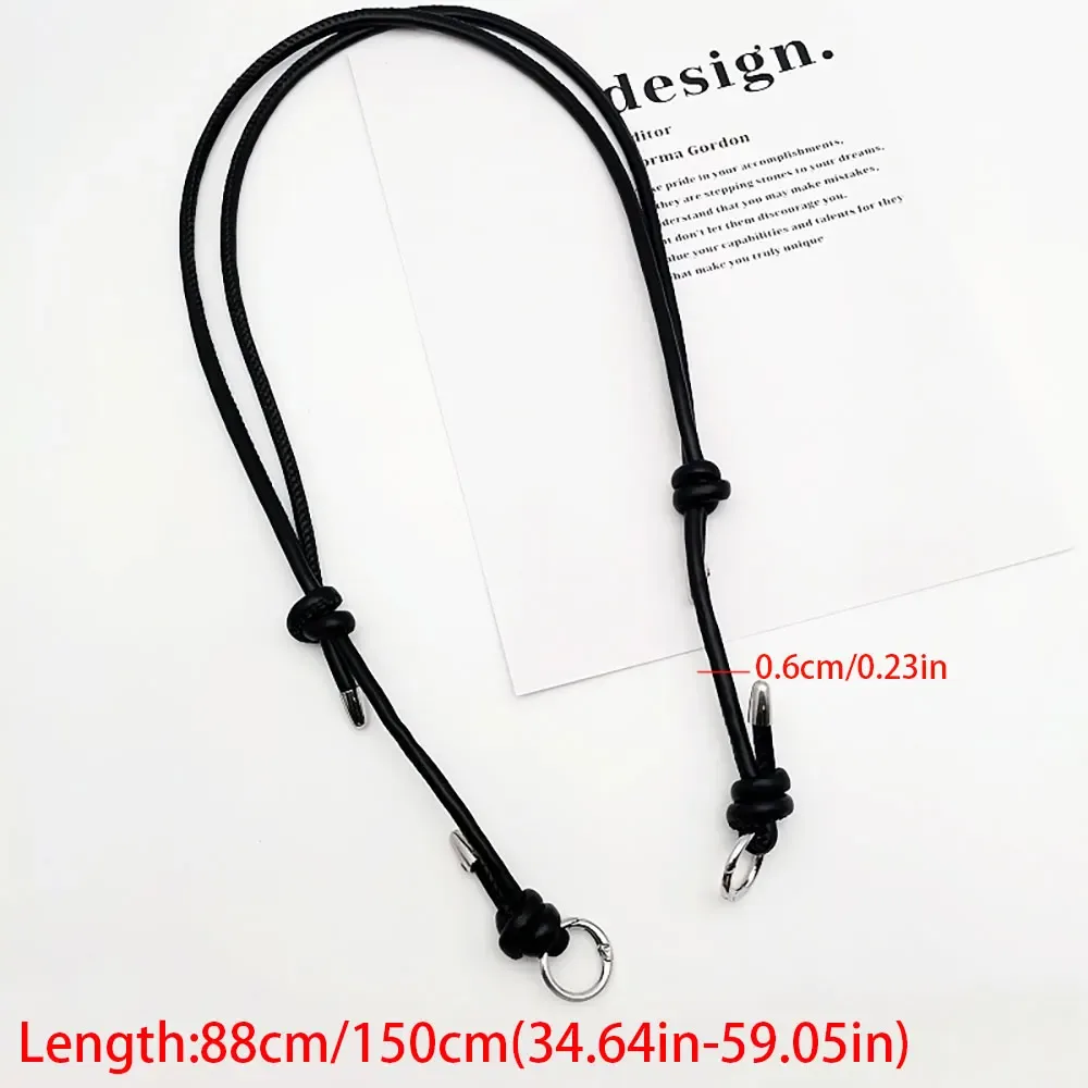 1 pièces longue bandoulière en cuir sac à bandoulière réglable ceinture de remplacement sac à main sangle accessoires bricolage sac ceinture pour sacs à main
