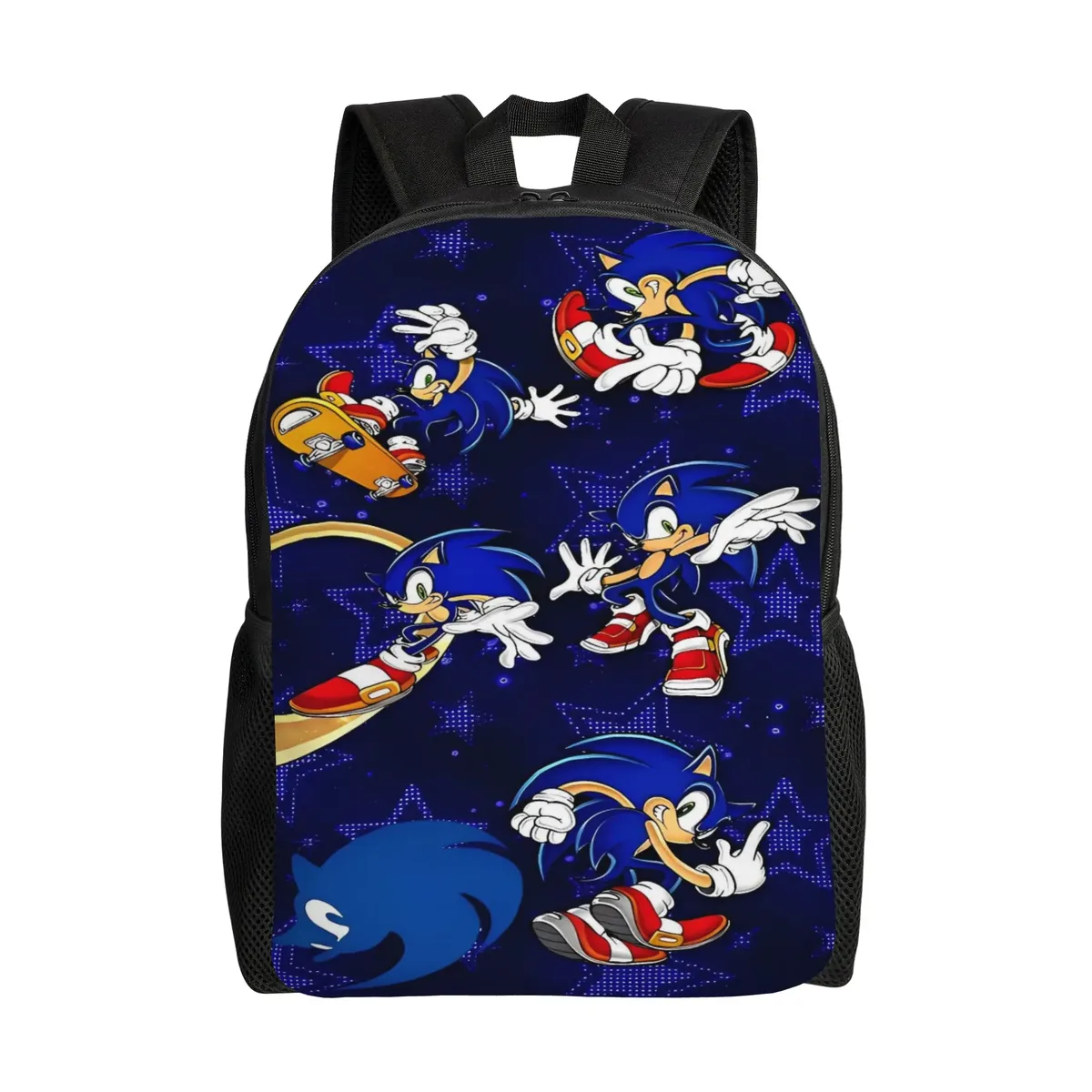 sac à dos sonices the h-hedgehogs, sacs à dos modernes pour femmes et hommes, grands sacs de voyage pour lycée, sac à dos de haute qualité